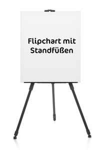 Flipchart mit Ständergestell